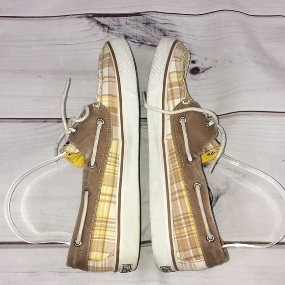 ❤️SPERRY PLAID TOPSIDERS ~ 9 - Picture 4 of 8
